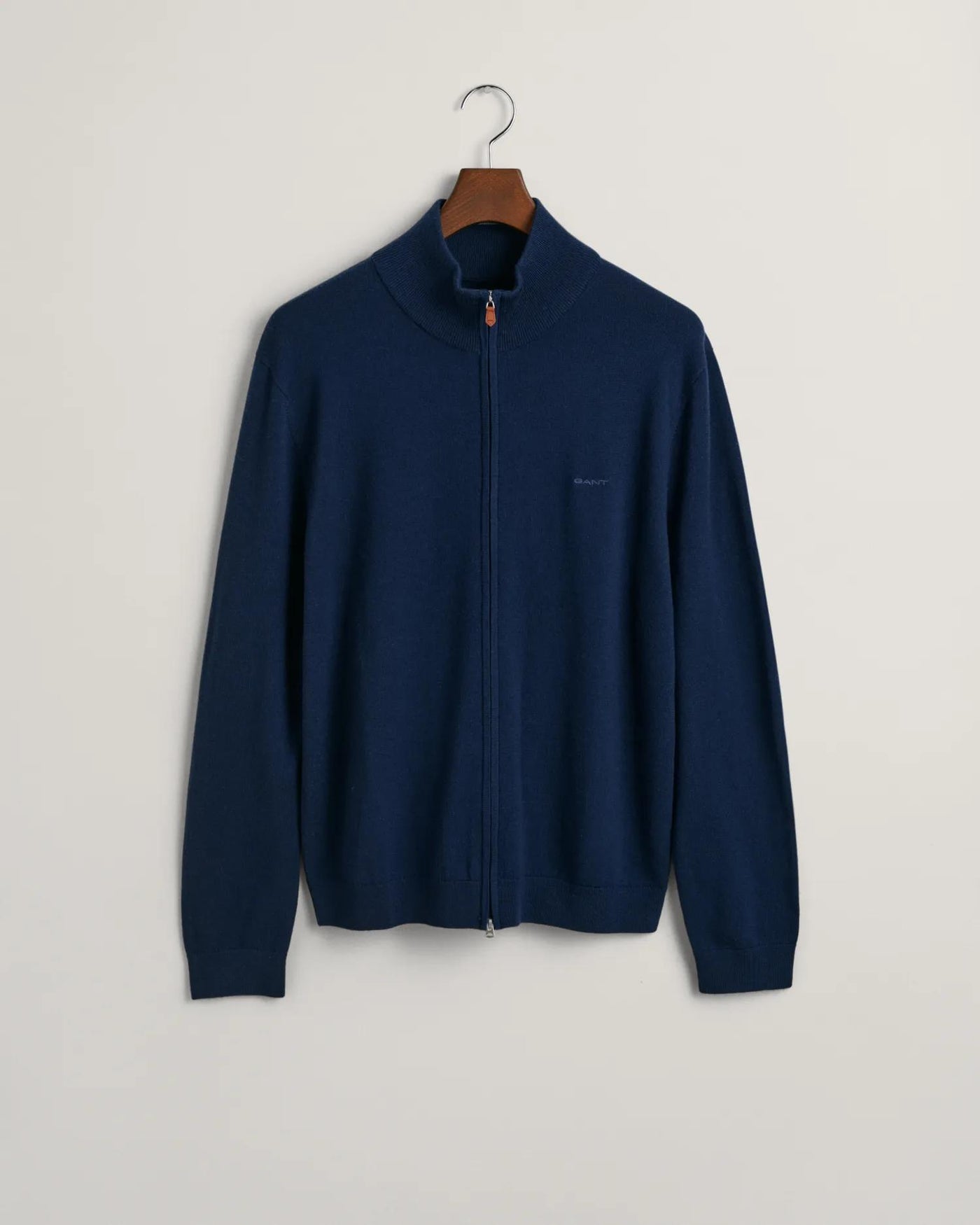 Extrafine Merino Wool Zip Cardigan