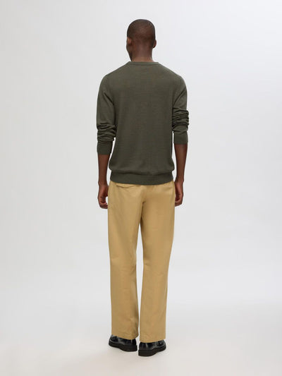 Tray LS Knit Merino Crew Neck