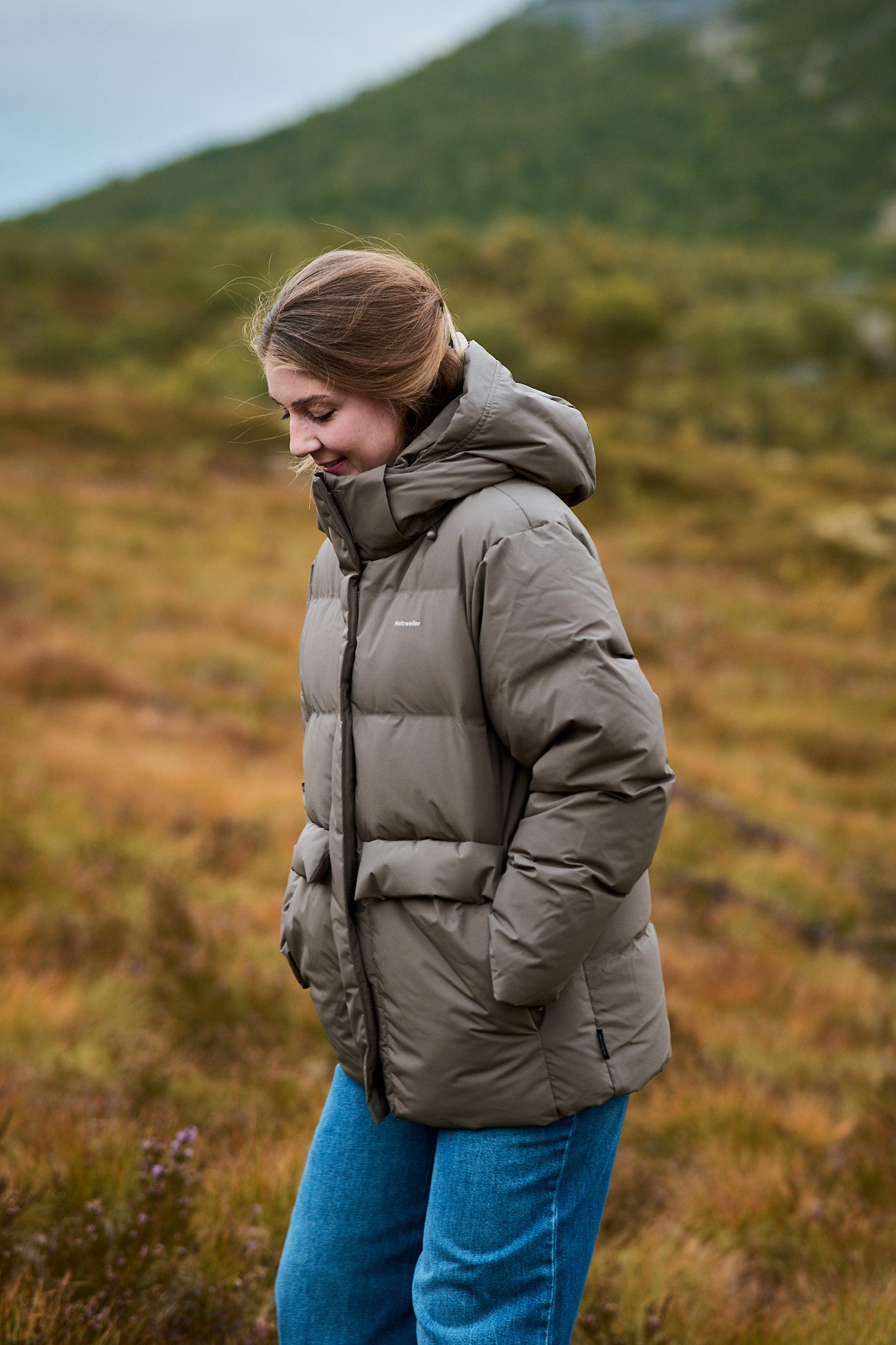 Besseggen Down Jacket - Taupe