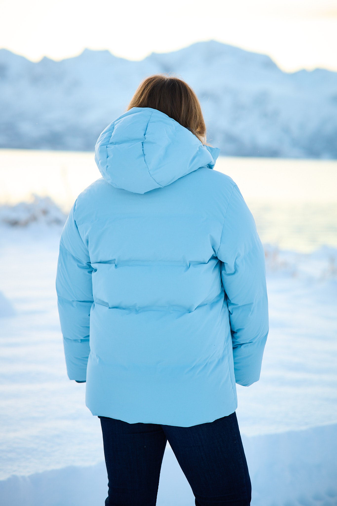 Besseggen Down Jacket - Baby Blue