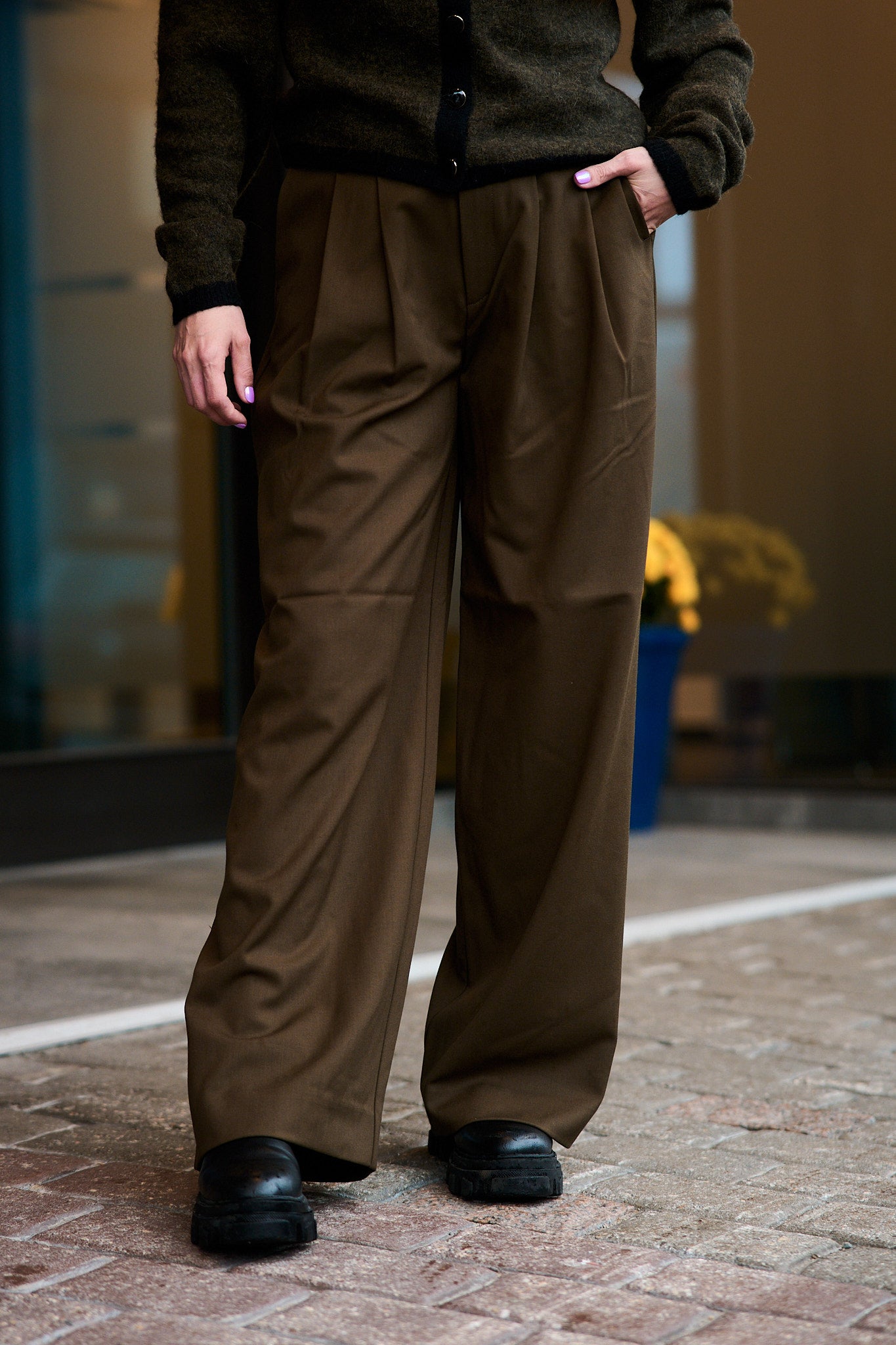 GZedina HW Pants - Dark Beech