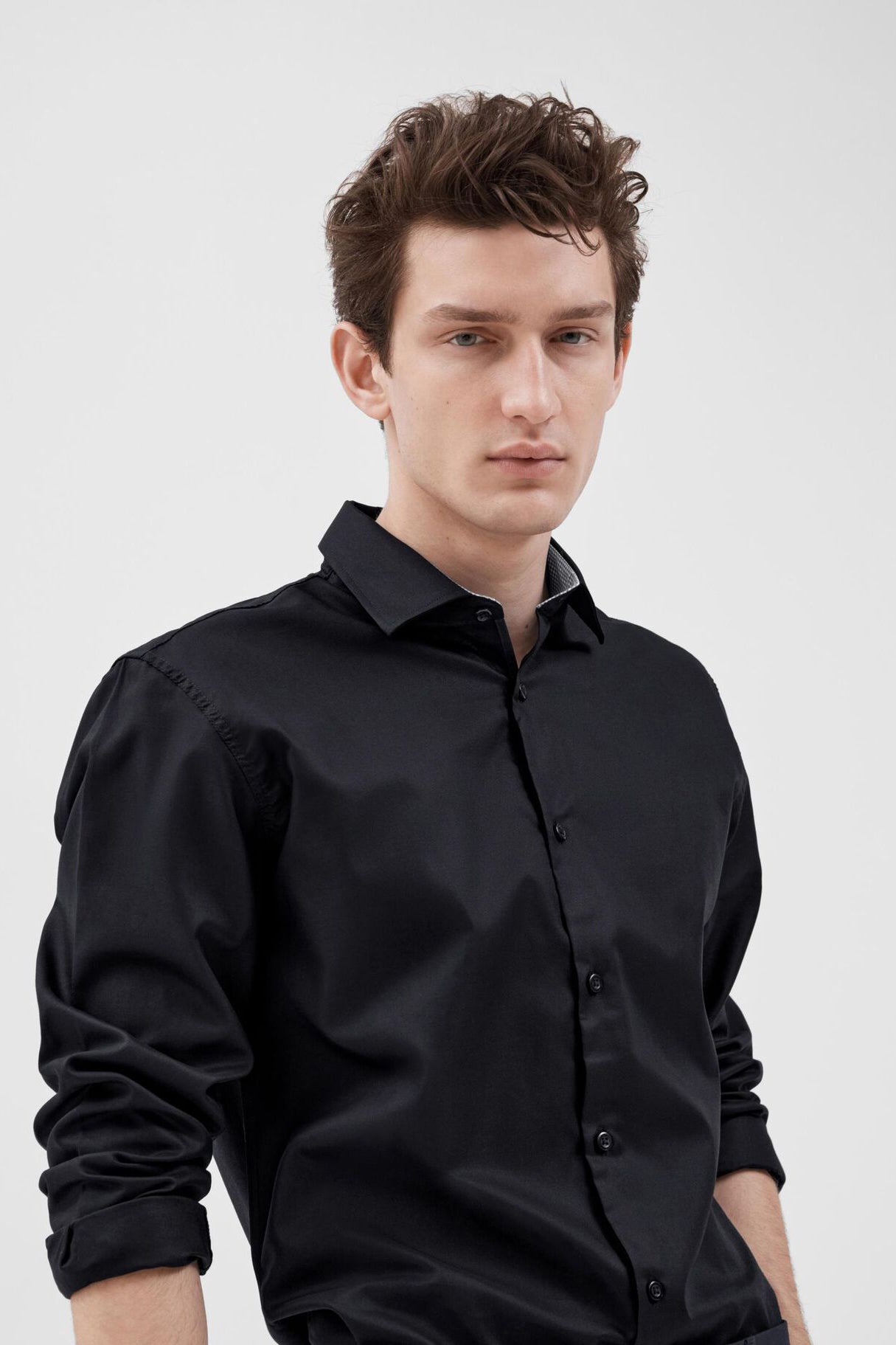 Slim-Performance Shirt LS Noos