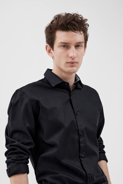 Slim-Performance Shirt LS Noos