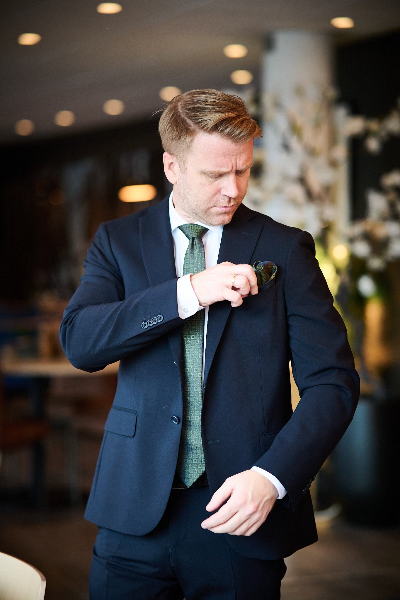 Jkt Carlton Mørkeblå