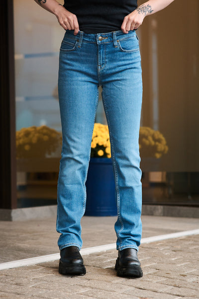Marion - Classic Straight - Cyber Blue