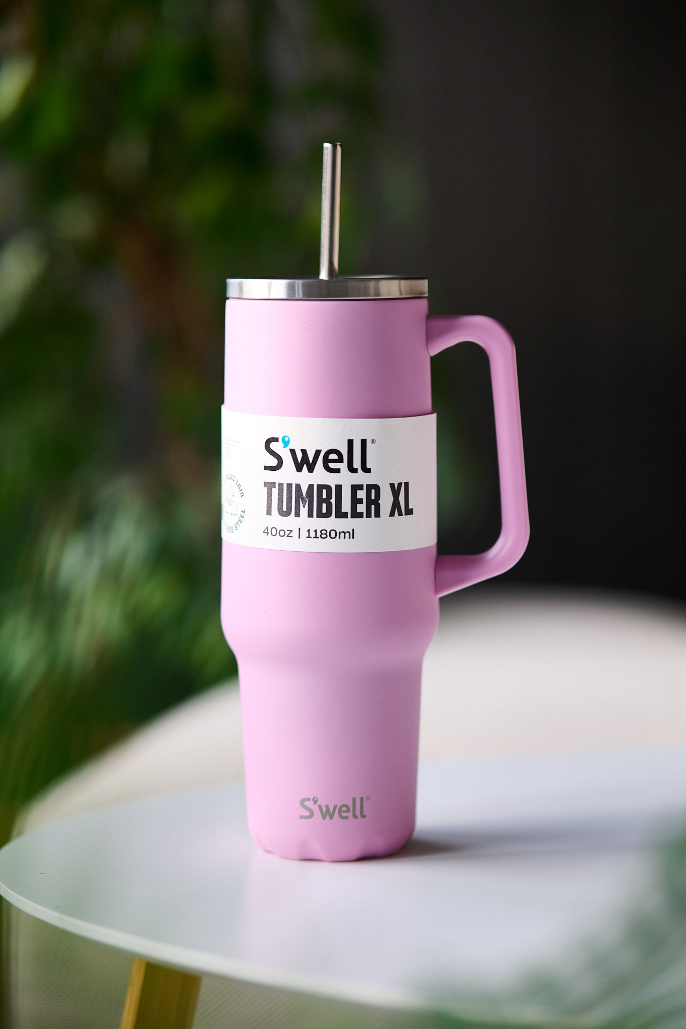 Hydrangea Pink Tumbler XL 1180ml