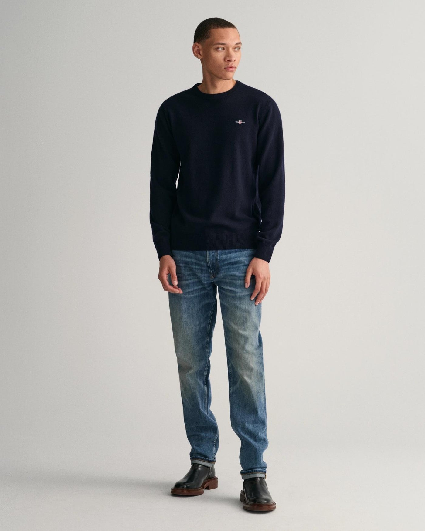 Superfine Lambswool C-Neck