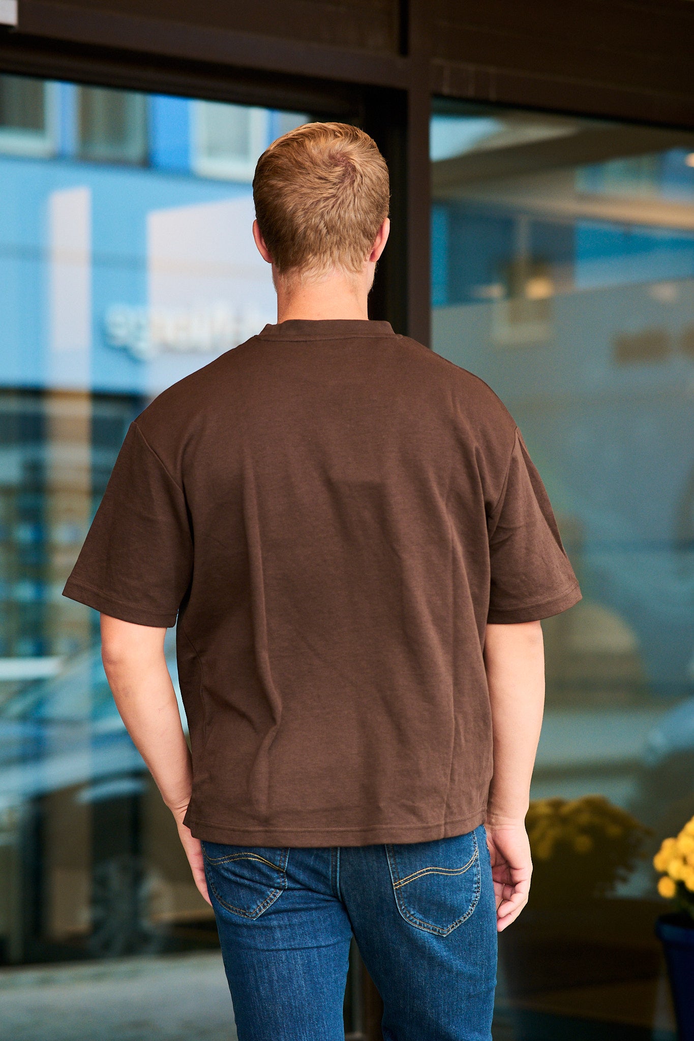 Looseoscar SS O-Neck Tee - Demitasse