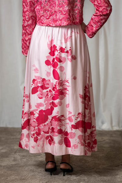 Viscose Midi Skirt