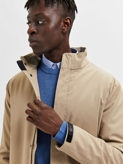 Peel Spring Coat - Winter Twig