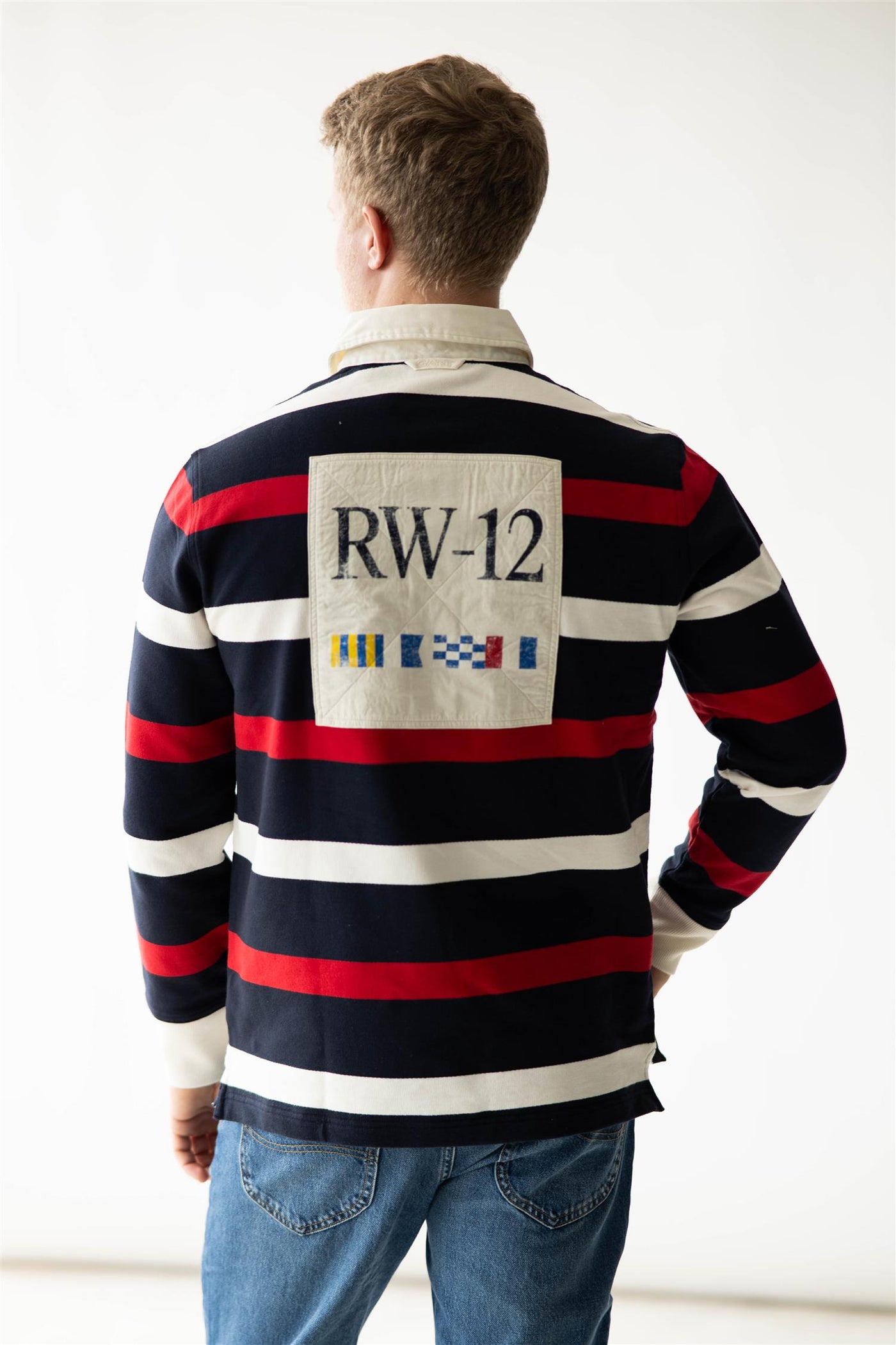 Retro Stripe Heavy Rugger