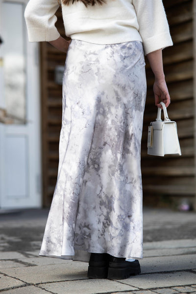 GZMag P HW Skirt Grey marble