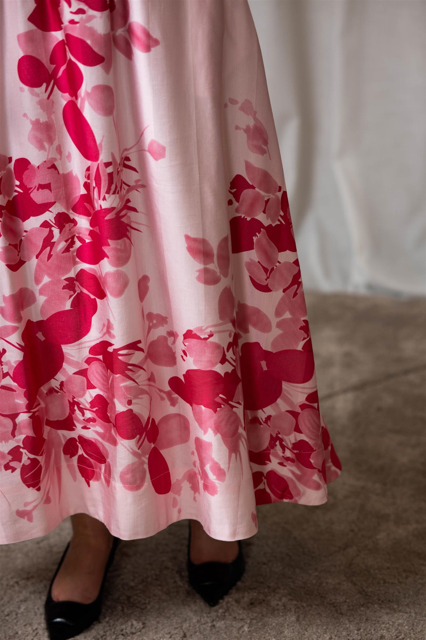 Viscose Midi Skirt