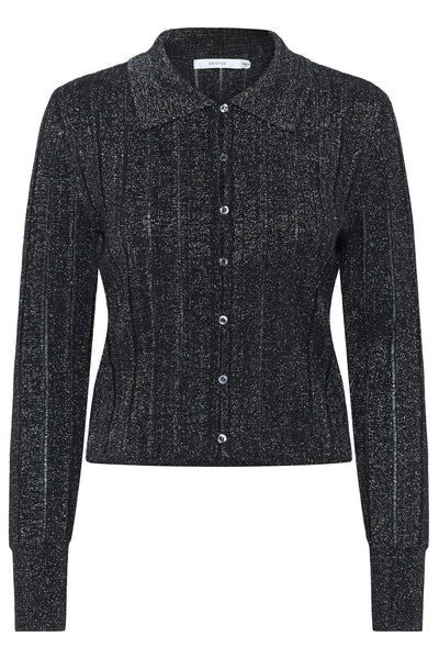 GZmabel Cardigan - Black w/Lurex