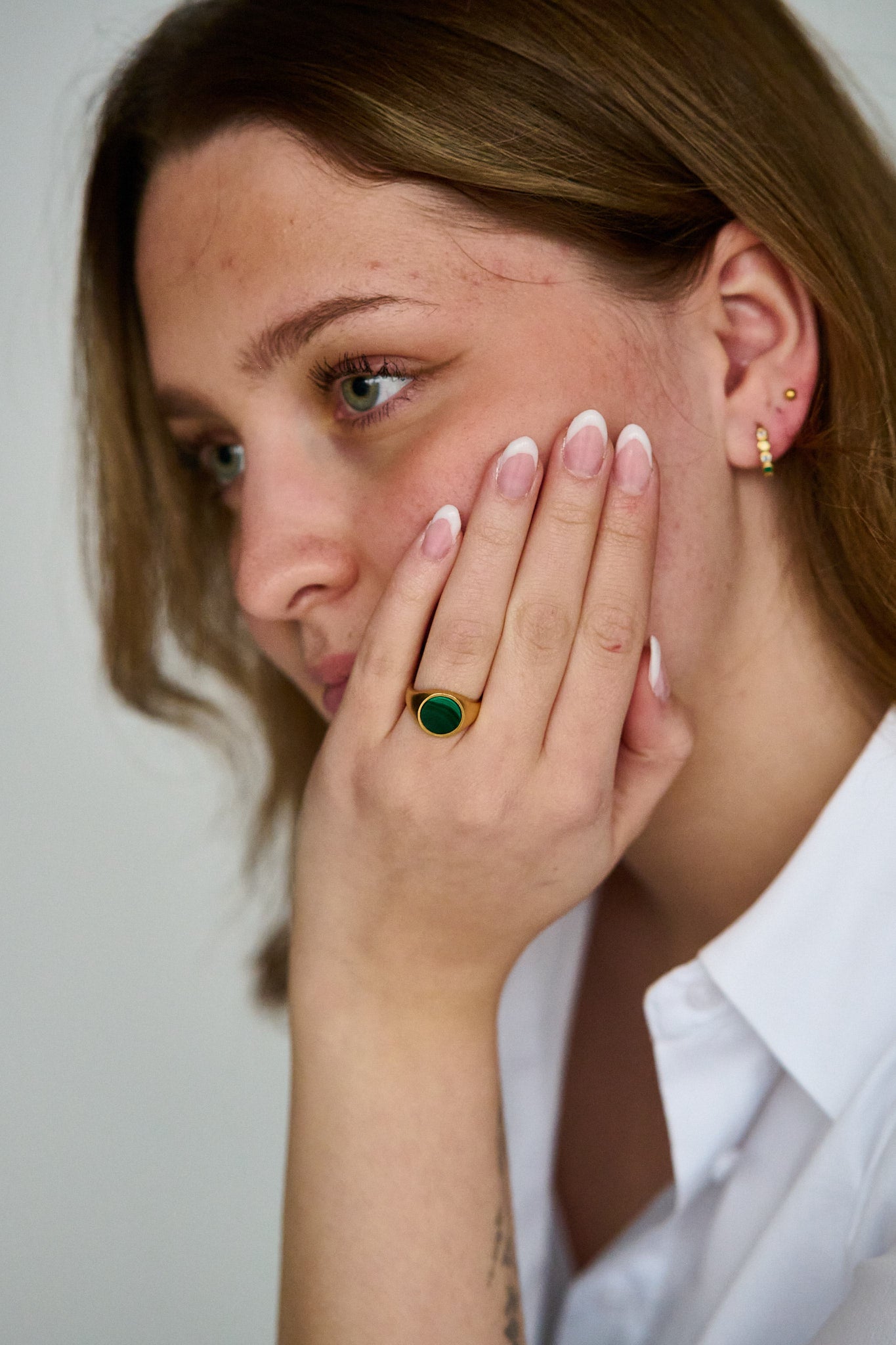Forest Signet Ring Gold