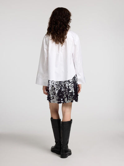 Tana HW Short Sequins Skirt