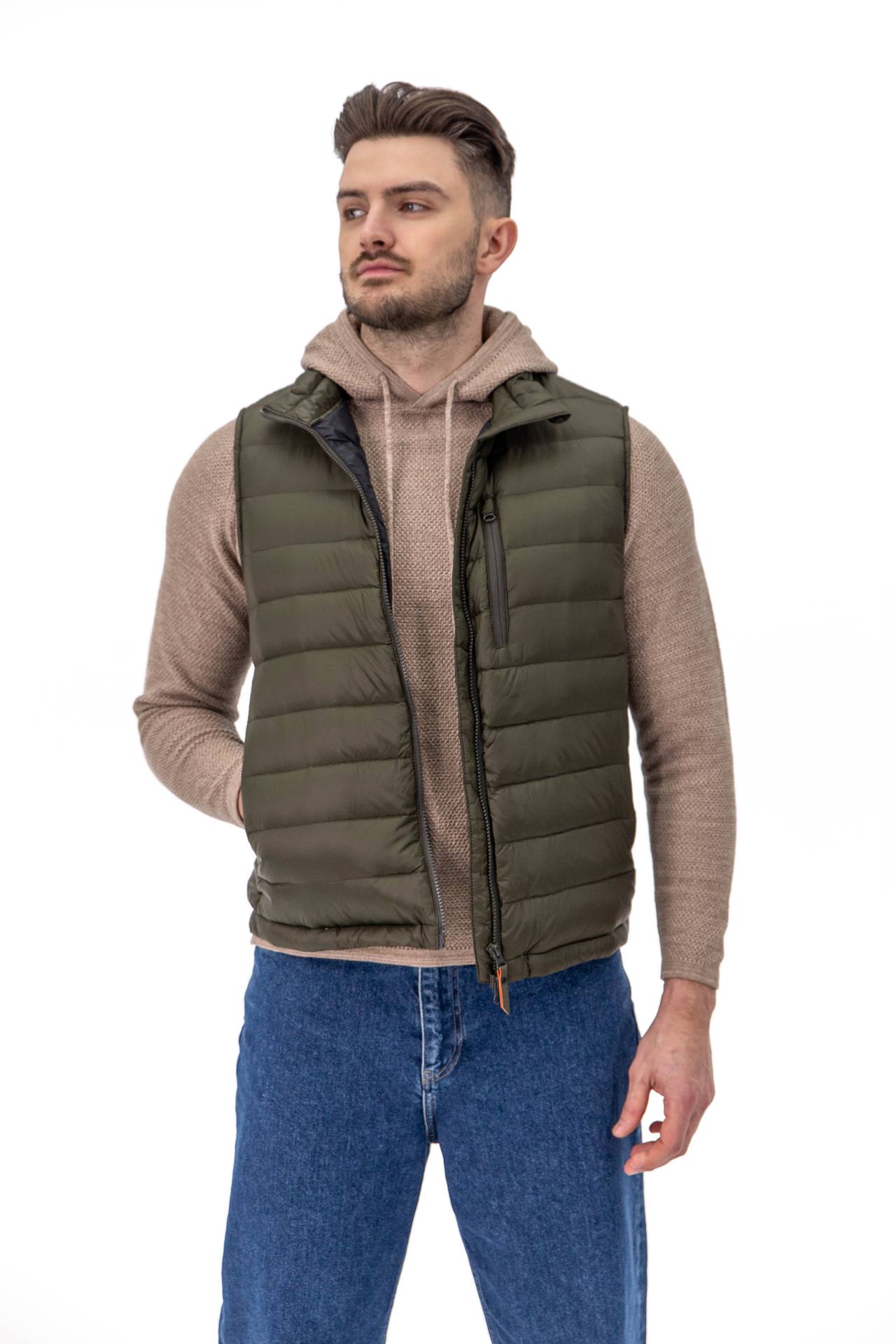 Portland Vest - New Olive