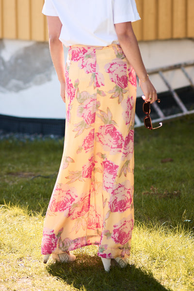 Cupro Skirt Pink Rose