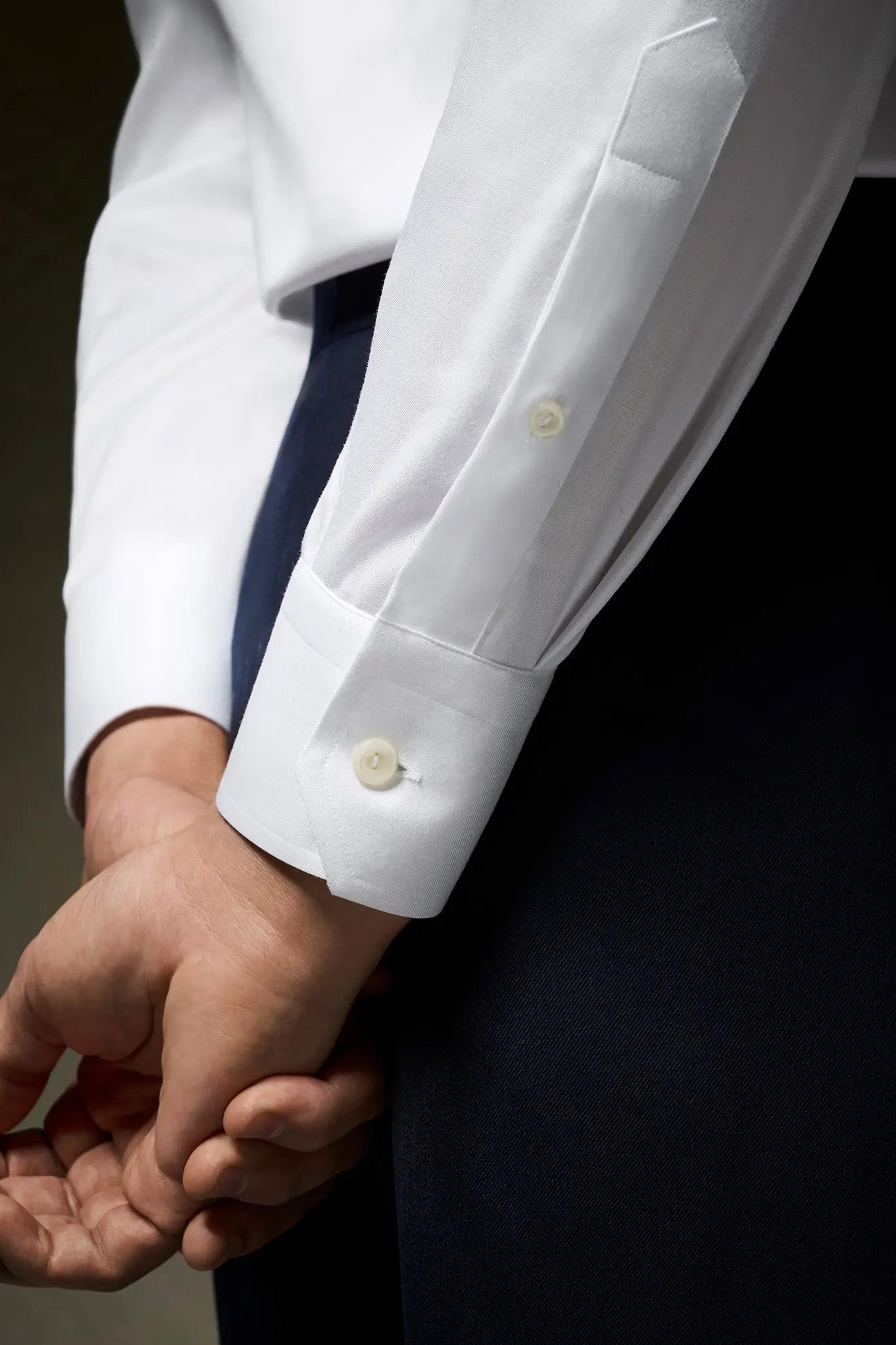 Solid Signature Twill Shirt - Classic Fit