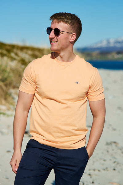Reg Shield SS T-Shirt - Peachy Orange