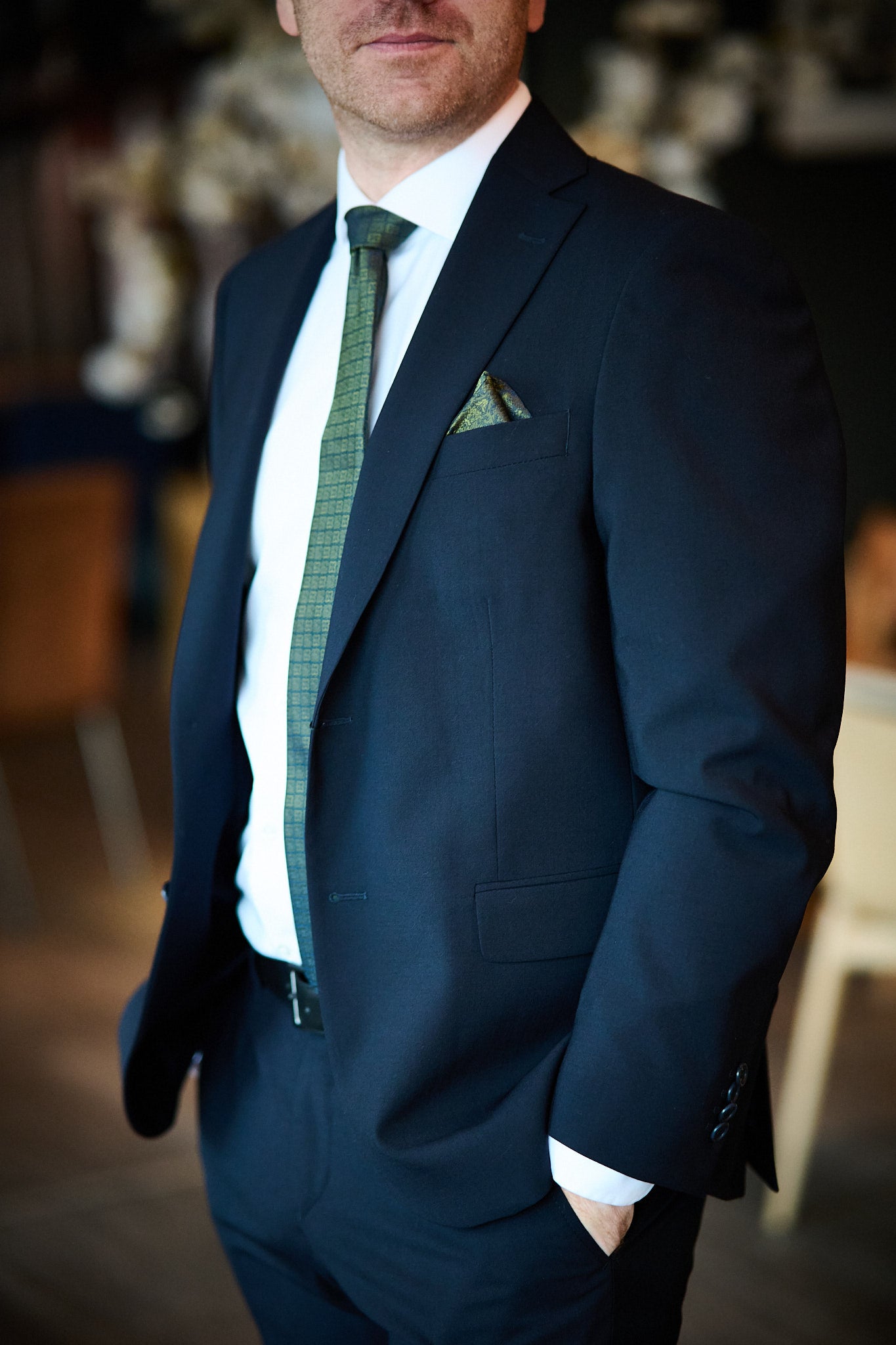 Jkt Carlton Mørkeblå