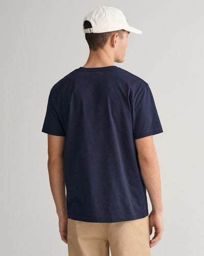 Reg Shield SS T-Shirt - Evening Blue