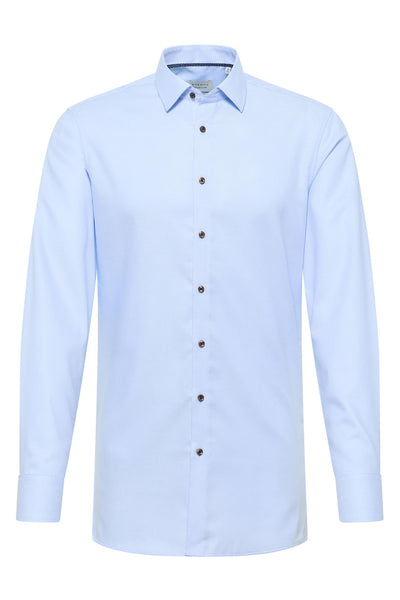 Structured Shirt - Modern Fit - Light Blue