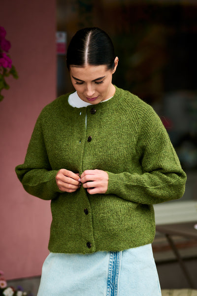 Lulu Ls Knit Short Cardigan