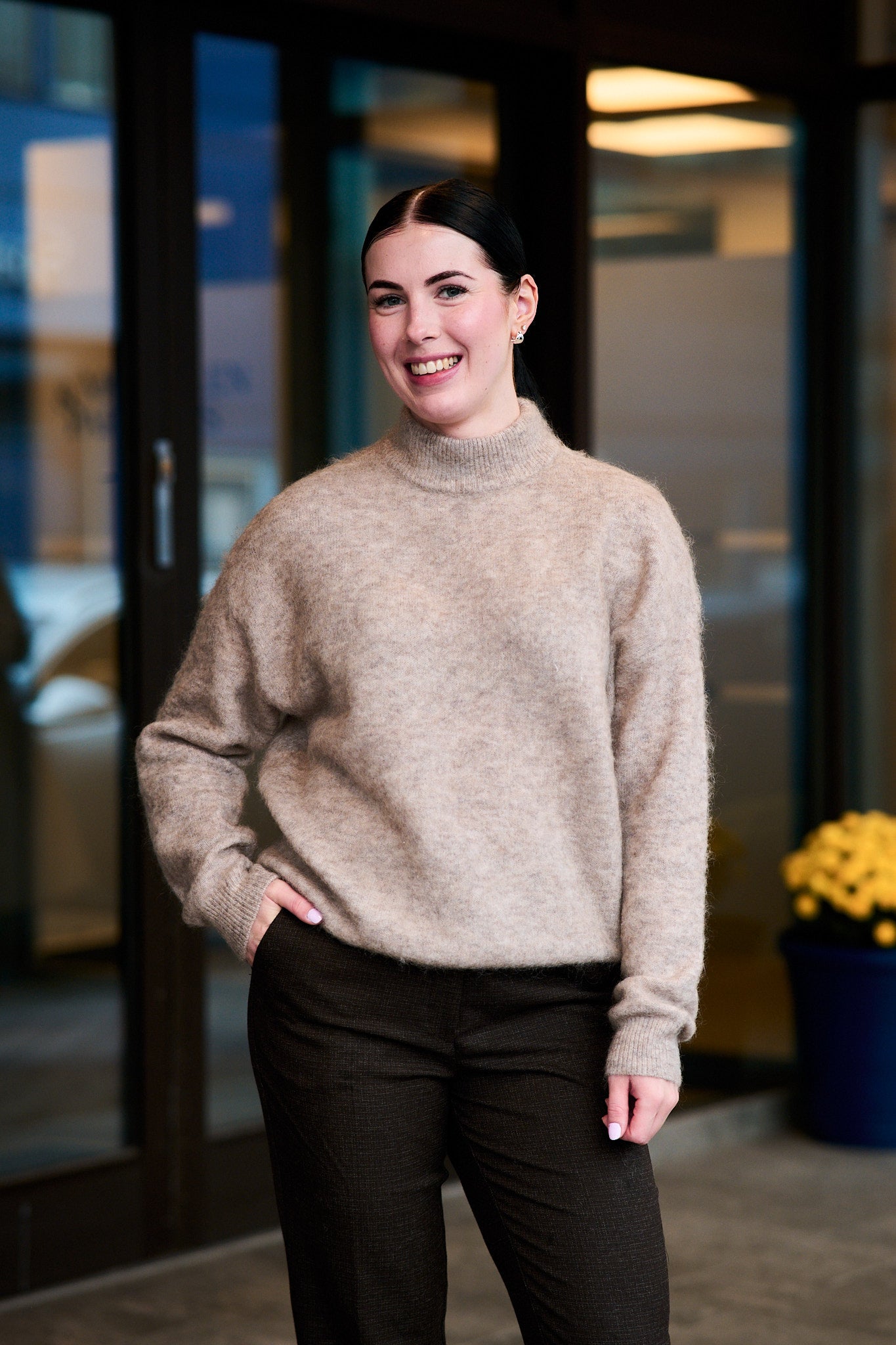 Debbie Pullover - Warm Sand Melange