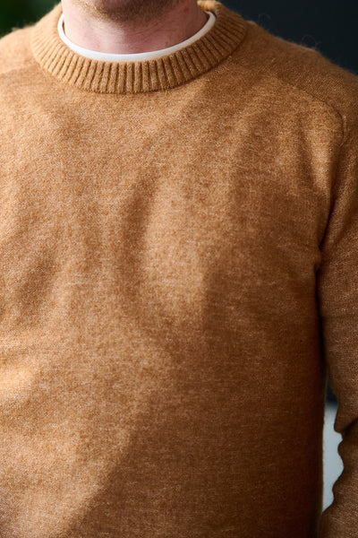 Rai LS Knit Crew Neck Chipmunk