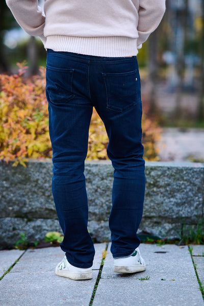 Grover Straight Fit Jeans - Dark blue