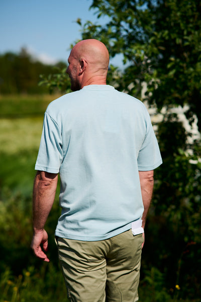 LooseOscar SS O-neck Tee - Winter Sky