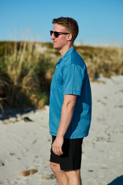 Rlxrick Denim SS Shirt Medium Blue Denim