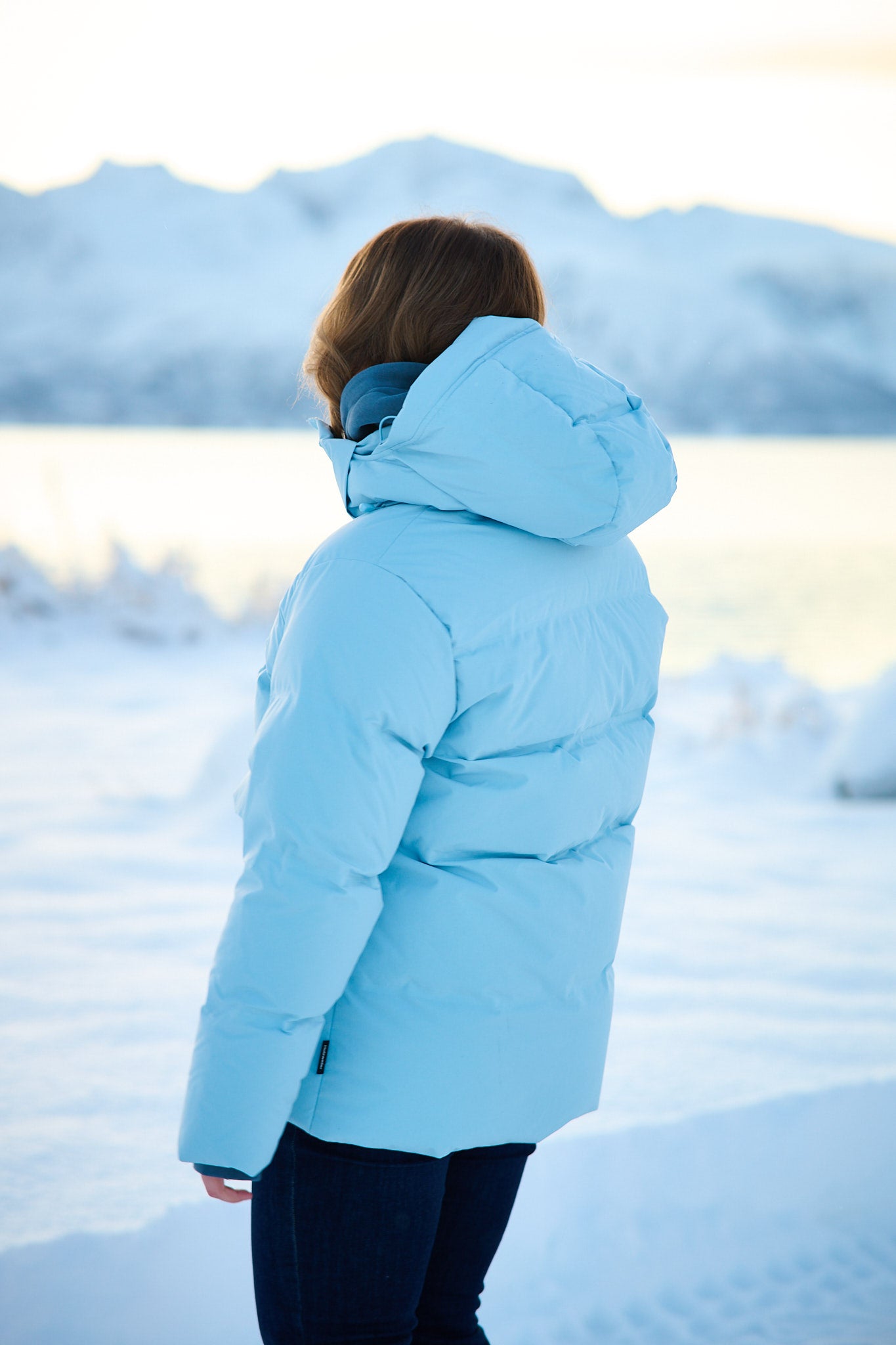 Besseggen Down Jacket - Baby Blue
