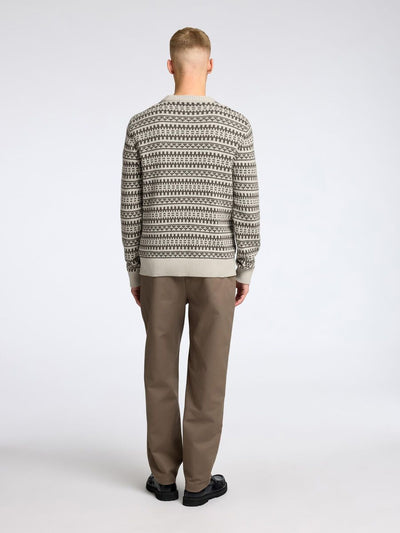 Farfly LS Knit Crew Neck