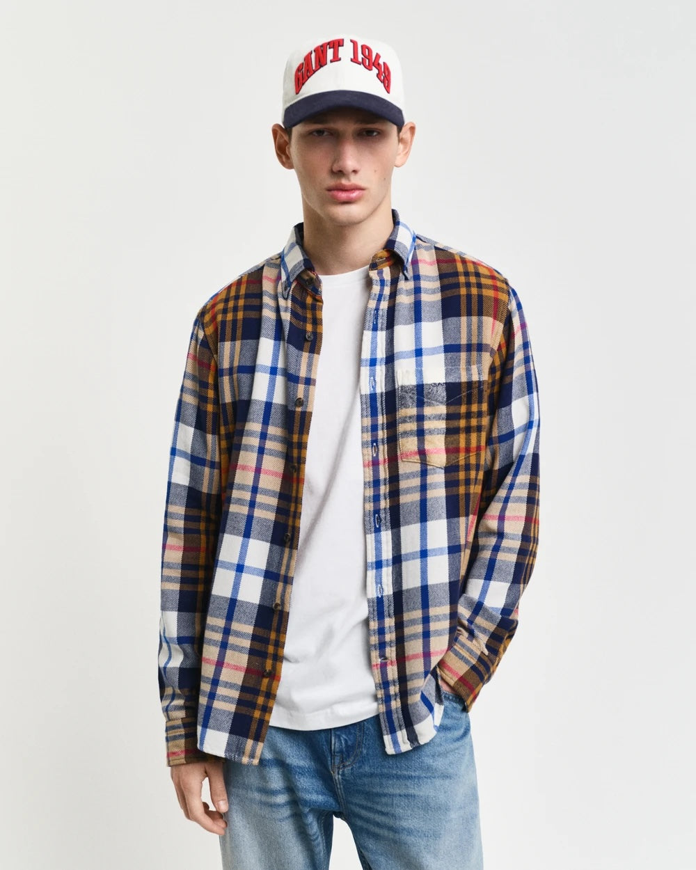 Reg Twill Check Shirt