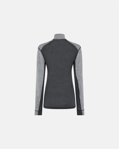 Womens Wool Mesh Zip