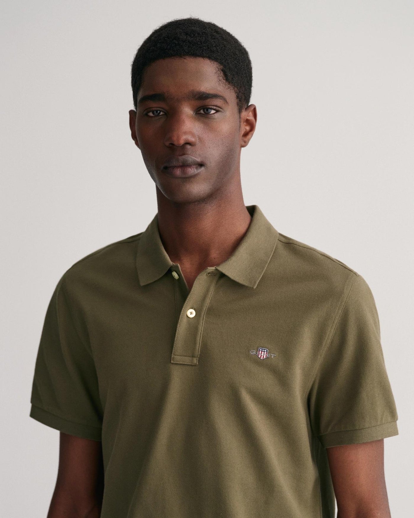 Regular Fit Shield Pique Polo Shirt