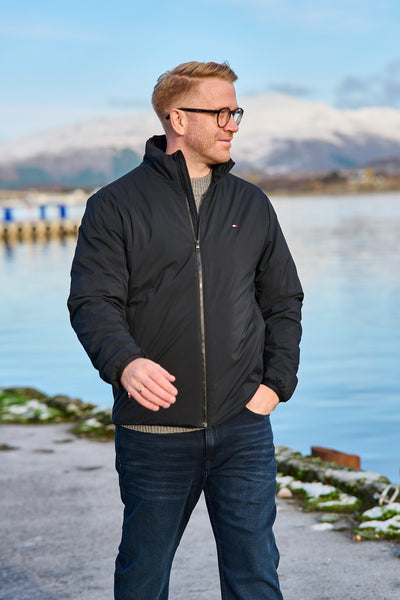 Lightweight Blouson Jacket - Black