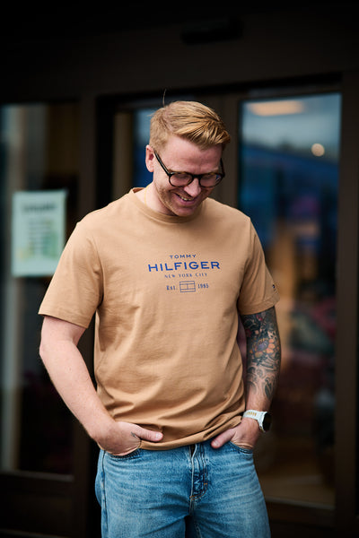 Stack Graphic Tee - Timeless Camel