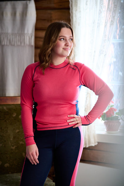 Women Folded Baselayer - Rosa