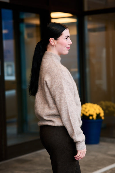 Debbie Pullover - Warm Sand Melange