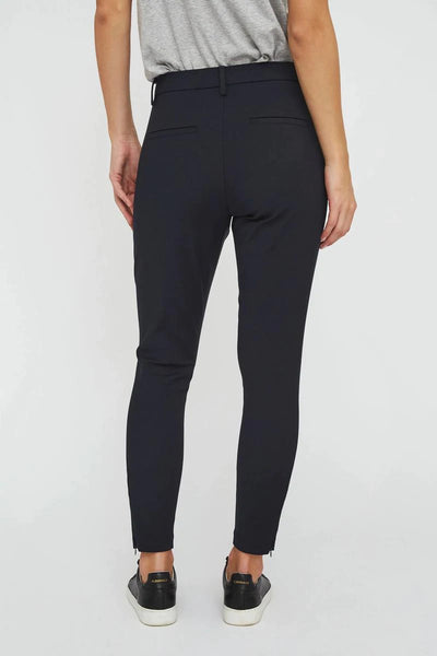 Angelie 238 Zip, Navy Jeggin