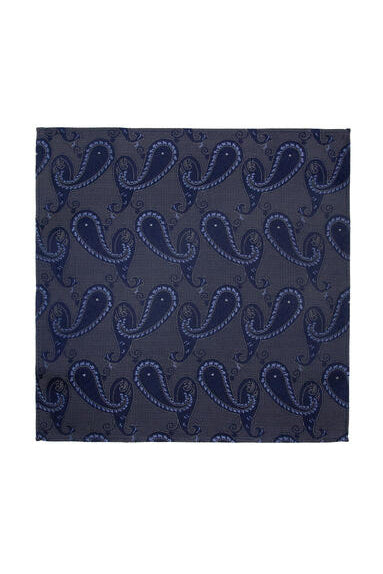 Sløyfe m/lommetørkle - Paisley Brun