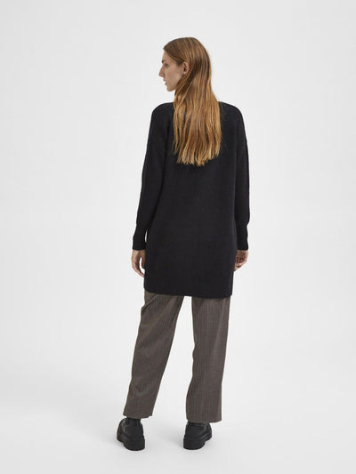 Lulu New LS Knit Long Cardigan