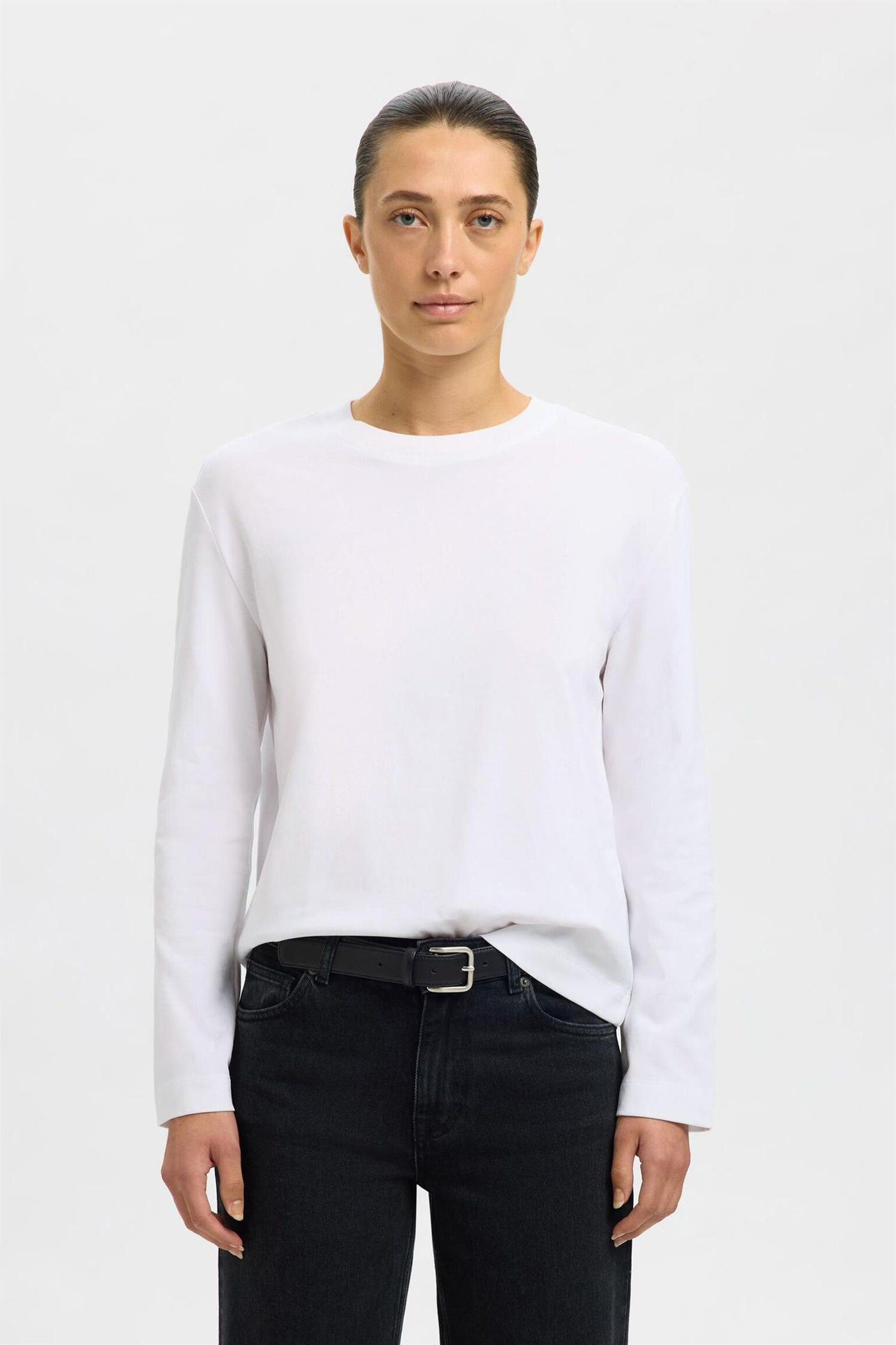 Essential Ls Boxy Tee - Bright White