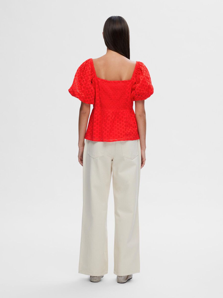 Fanelli 3/4 On Off Shoulder Top