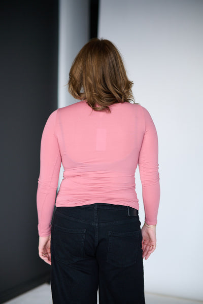 Perfect Line T-shirt L/SL - Pink