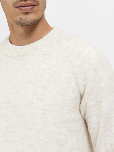 Rai Ls Knit Crew Neck