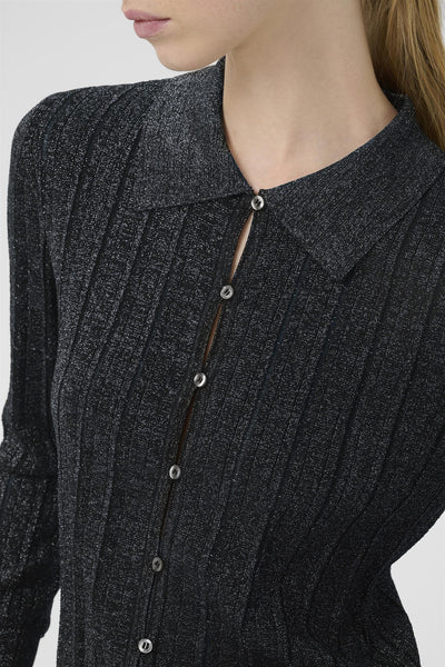 GZmabel Cardigan - Black w/Lurex